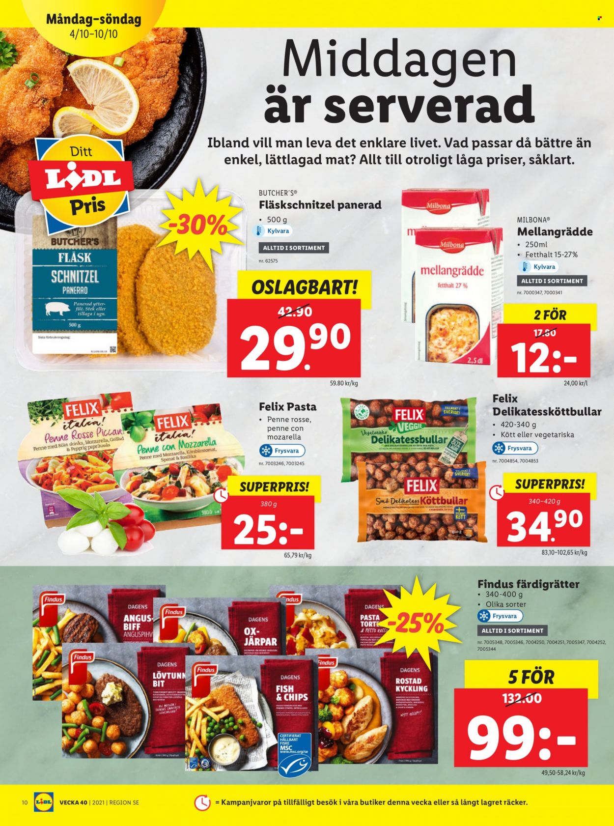 Lidl reklamblad - 4/10 2021 - 10/10 2021. Sida 10