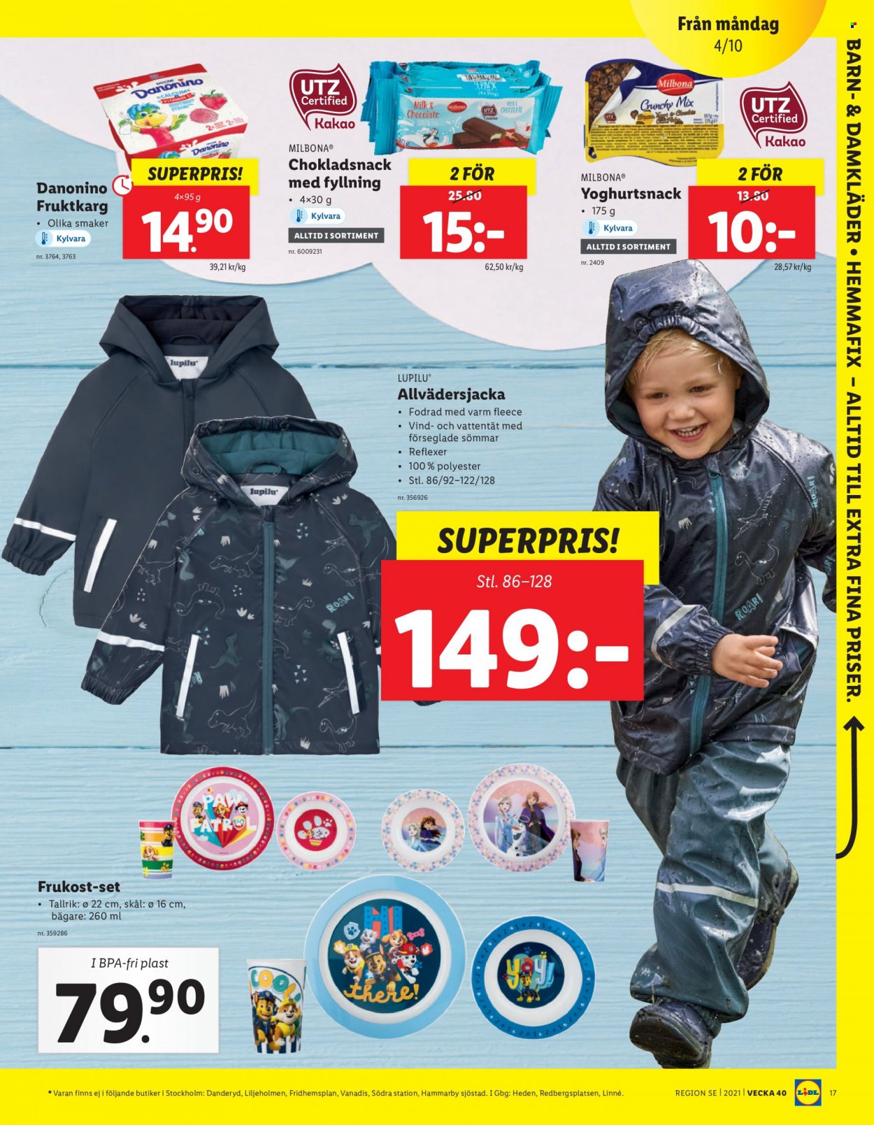 Lidl reklamblad - 4/10 2021 - 10/10 2021. Sida 17