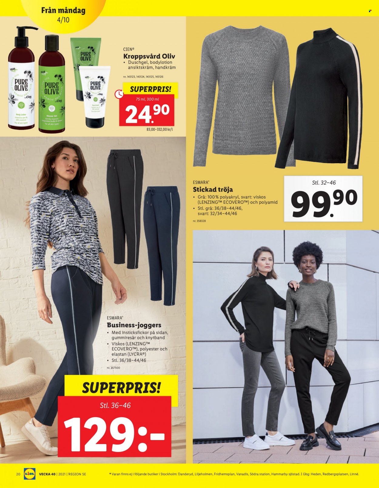 Lidl reklamblad - 4/10 2021 - 10/10 2021. Sida 20