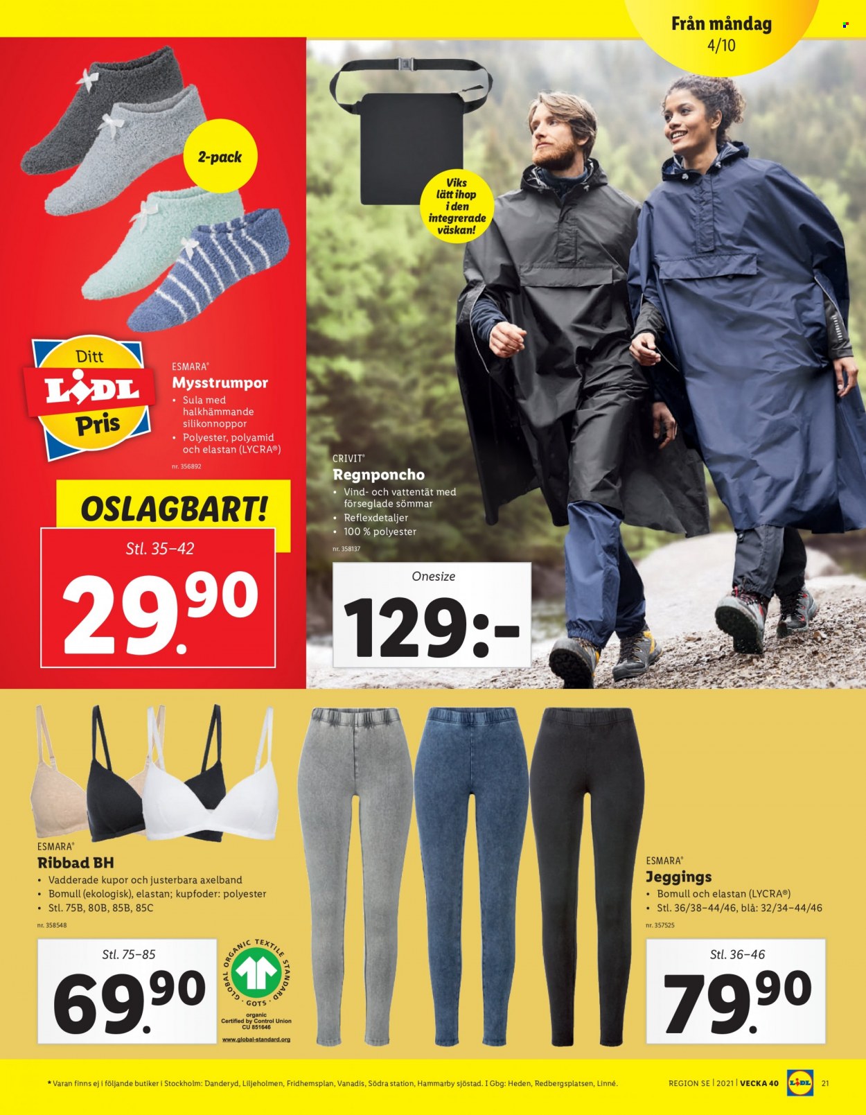 Lidl reklamblad - 4/10 2021 - 10/10 2021. Sida 21