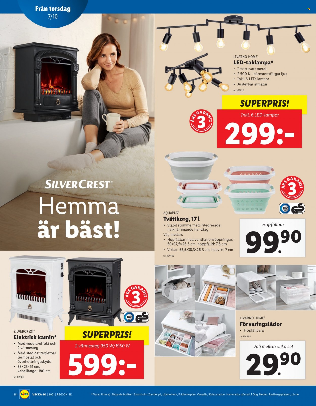 Lidl reklamblad - 4/10 2021 - 10/10 2021. Sida 28