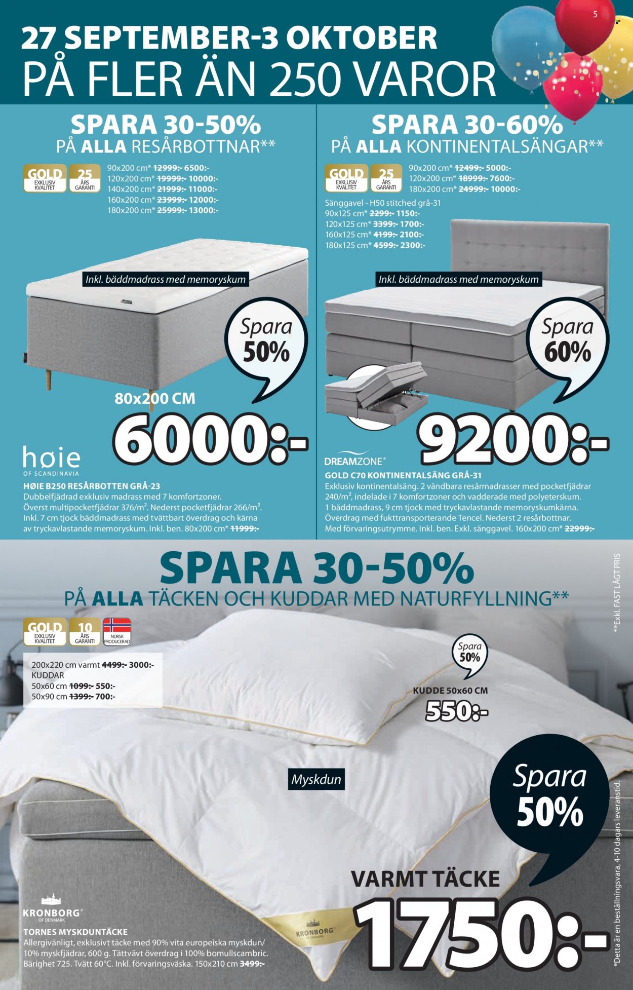 JYSK reklamblad - 27/9 2021 - 10/10 2021. Sida 5