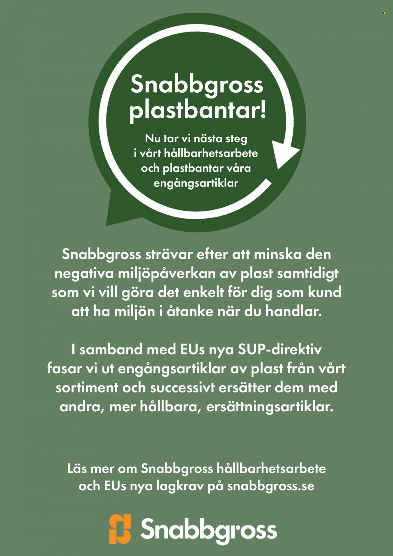 Snabbgross reklamblad - 27/9 2021 - 10/10 2021. Sida 3