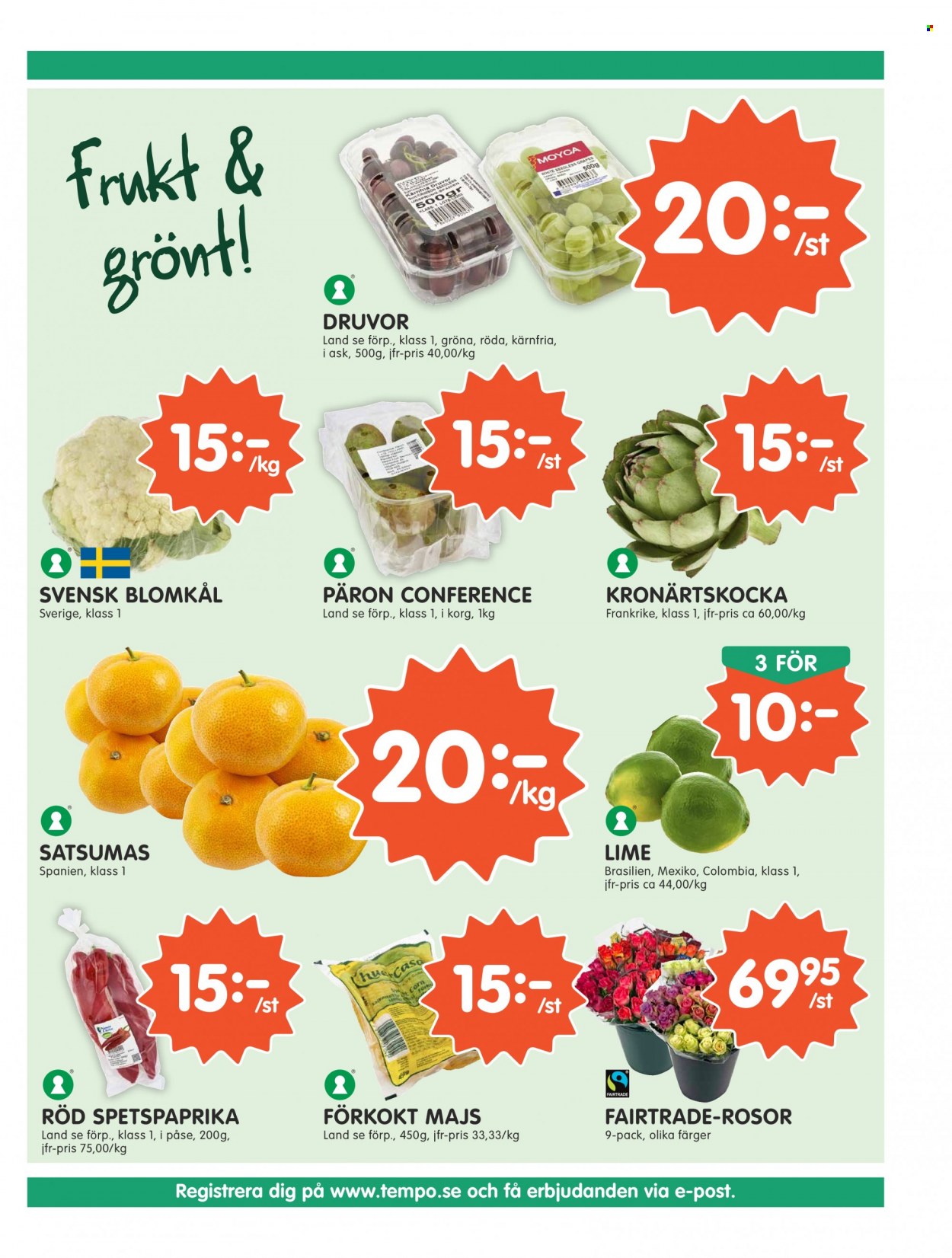 Tempo reklamblad - 27/9 2021 - 3/10 2021. Sida 3