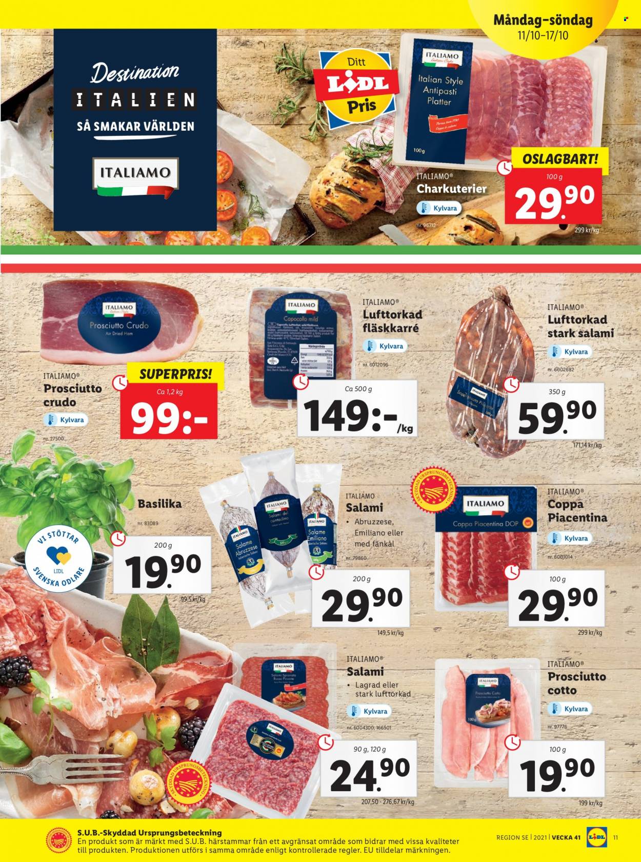 Lidl reklamblad - 11/10 2021 - 17/10 2021. Sida 11