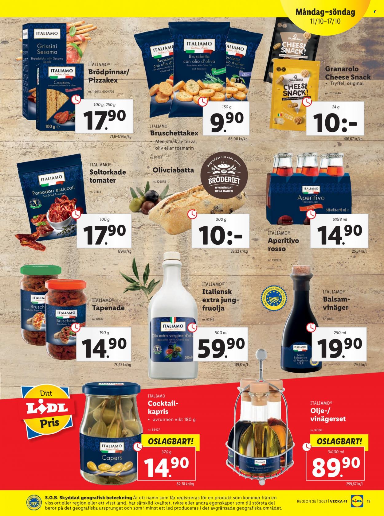 Lidl reklamblad - 11/10 2021 - 17/10 2021. Sida 13