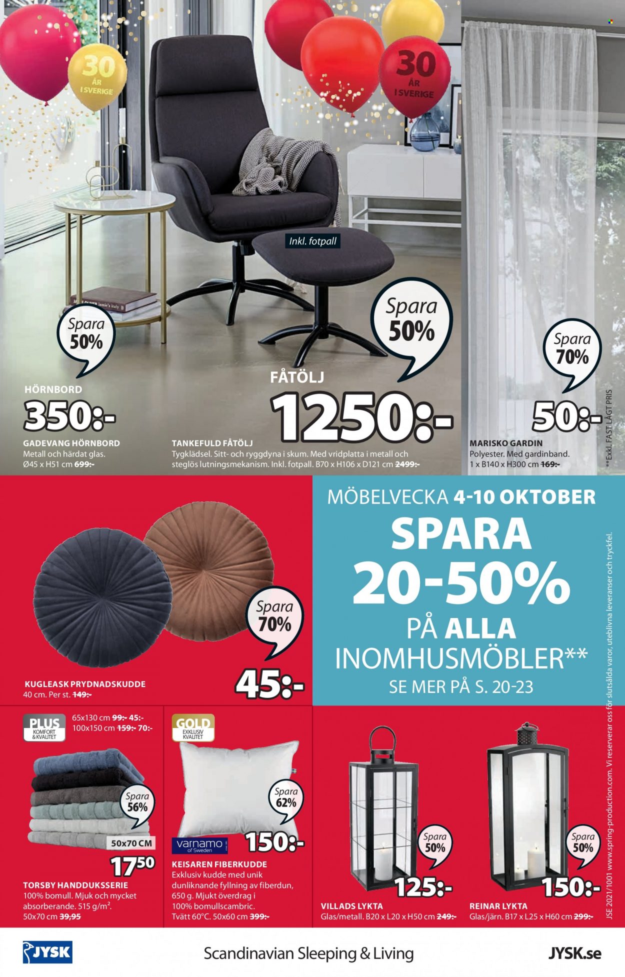 JYSK reklamblad - 4/10 2021 - 17/10 2021. Sida 24