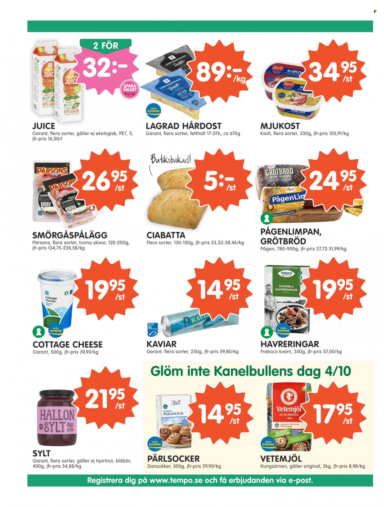 Tempo reklamblad - 4/10 2021 - 10/10 2021. Sida 2