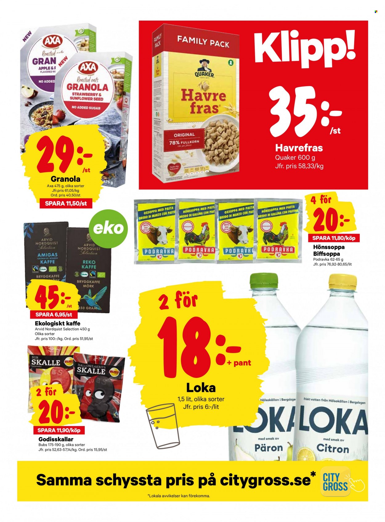 City Gross reklamblad - 4/10 2021 - 10/10 2021. Sida 13