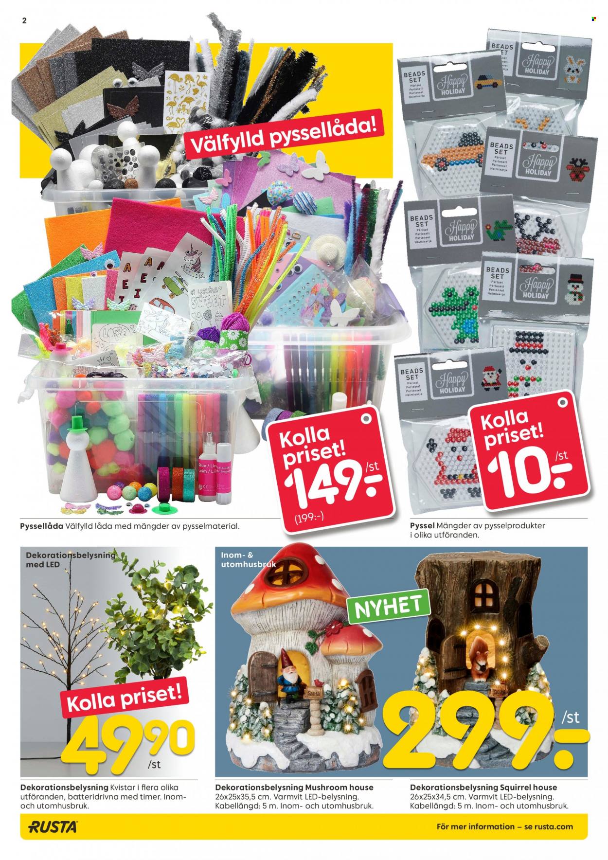 Rusta reklamblad - 6/10 2021 - 12/10 2021. Sida 2
