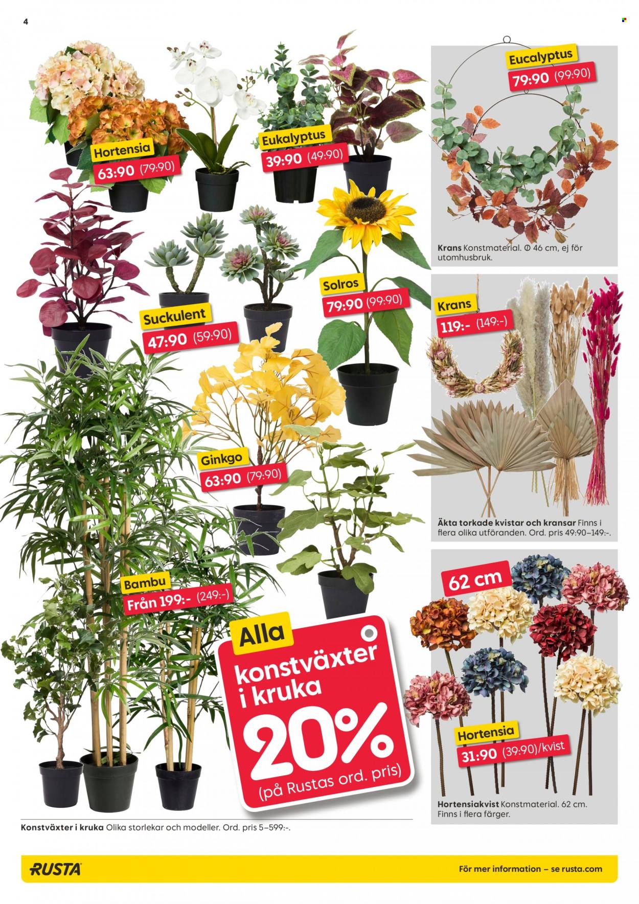 Rusta reklamblad - 6/10 2021 - 12/10 2021. Sida 4