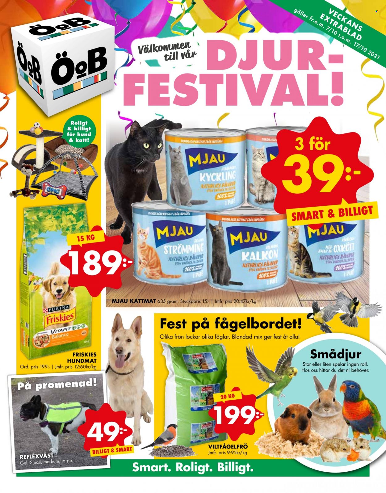 ÖoB reklamblad - 7/10 2021 - 17/10 2021. Sida 1