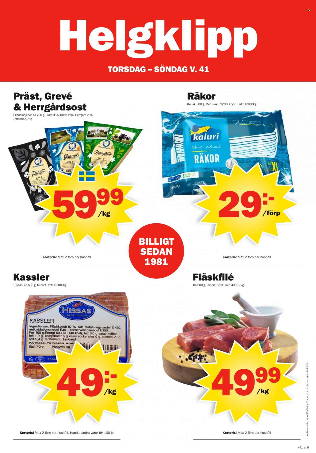 Pekås reklamblad - 11/10 2021 - 17/10 2021. Sida 8