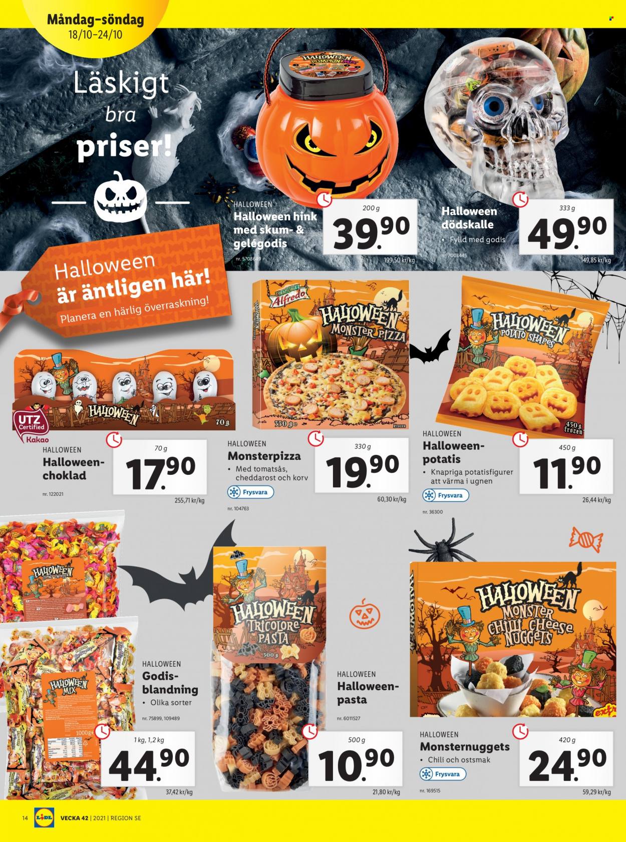 Lidl reklamblad - 18/10 2021 - 24/10 2021. Sida 14