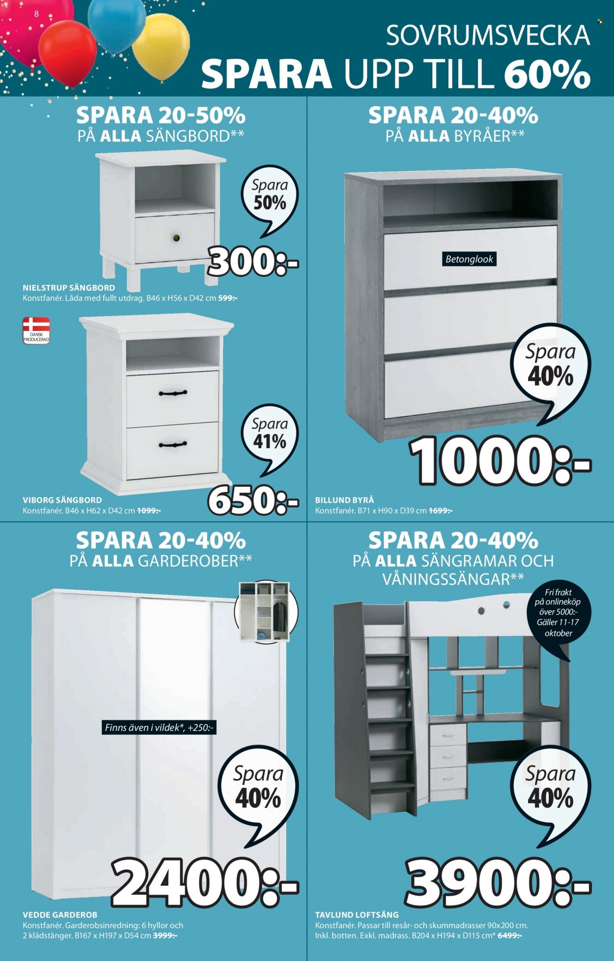 JYSK reklamblad - 11/10 2021 - 24/10 2021. Sida 8