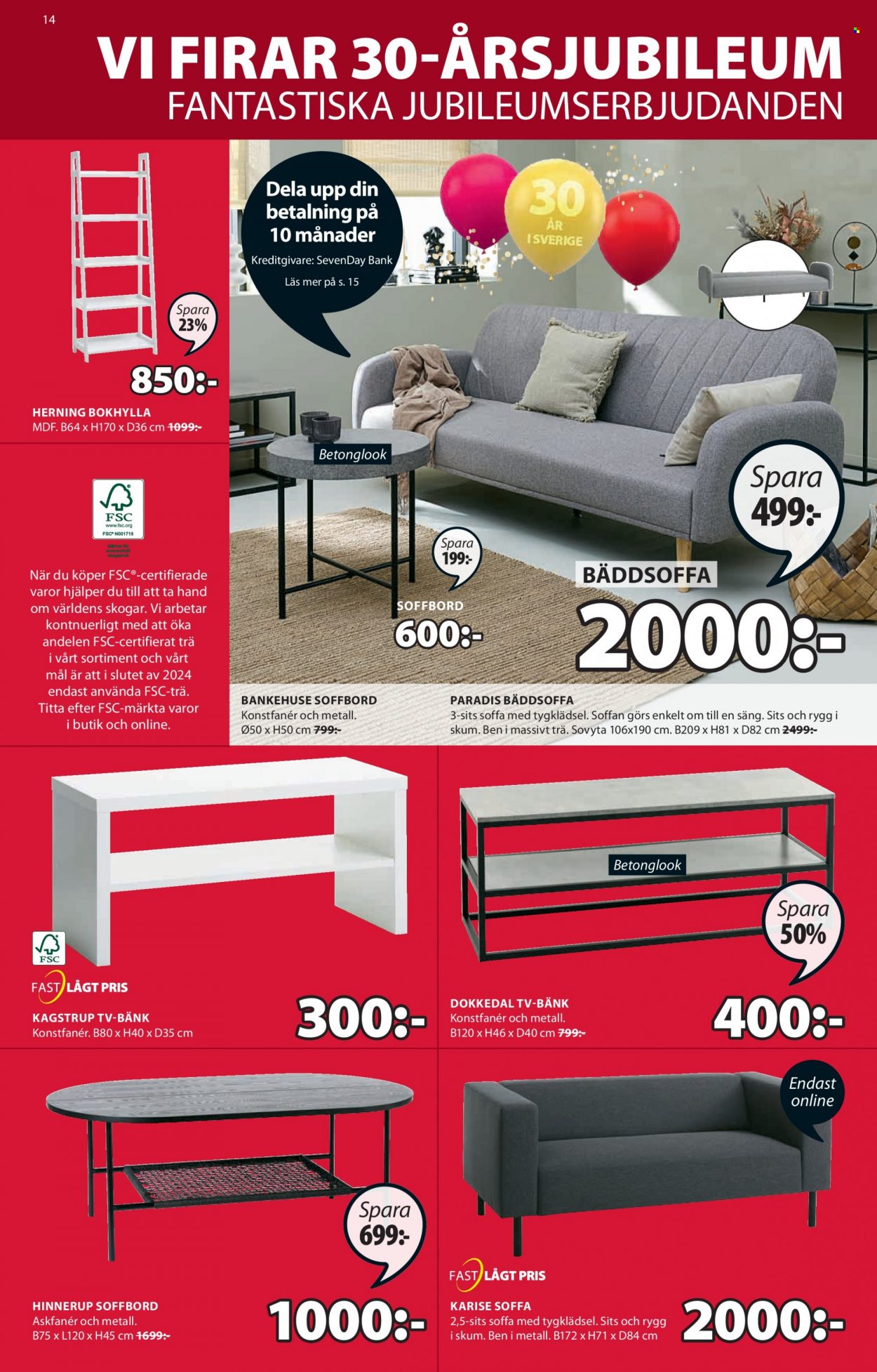 JYSK reklamblad - 11/10 2021 - 24/10 2021. Sida 14