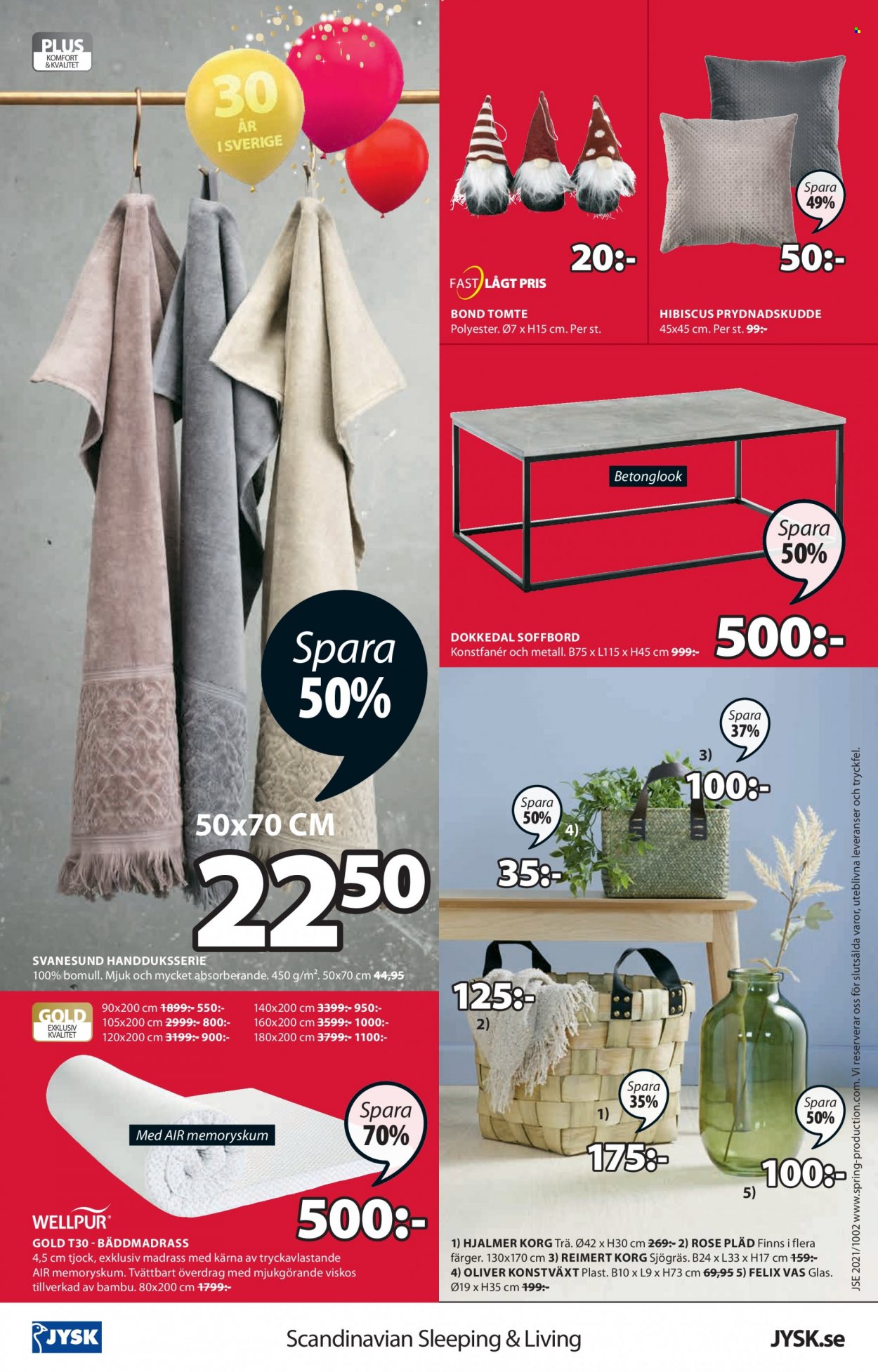 JYSK reklamblad - 11/10 2021 - 24/10 2021. Sida 16