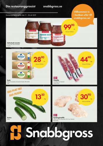 Axfood Snabbgross reklamblad - 11/10 2021 - 24/10 2021.