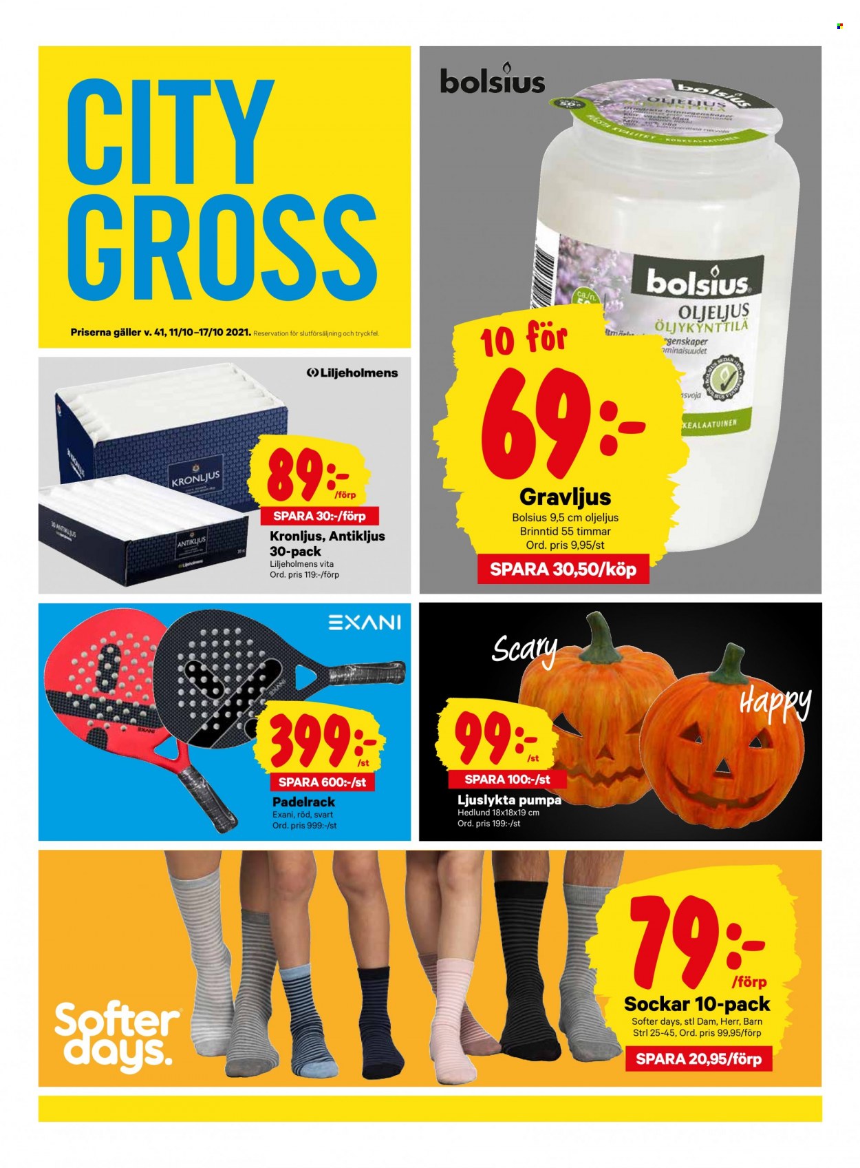City Gross reklamblad - 11/10 2021 - 17/10 2021. Sida 17