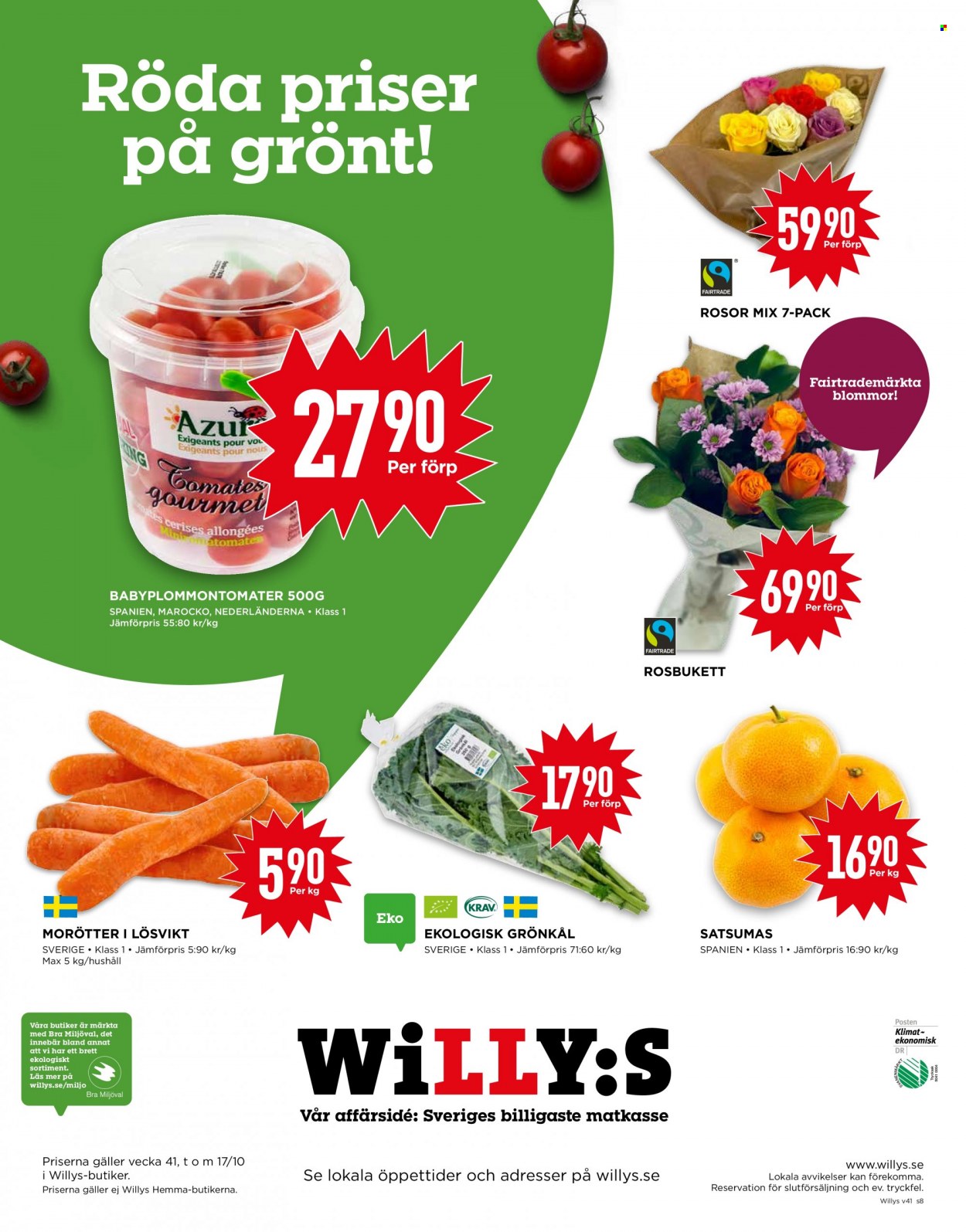 Willys reklamblad - 11/10 2021 - 17/10 2021. Sida 8