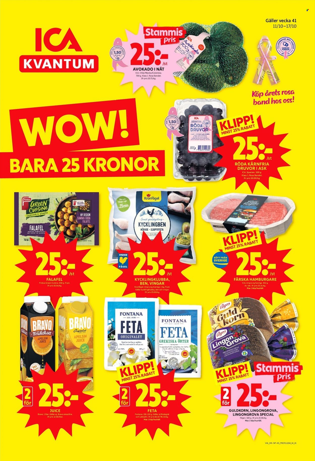 ICA reklamblad - 11/10 2021 - 17/10 2021. Sida 1