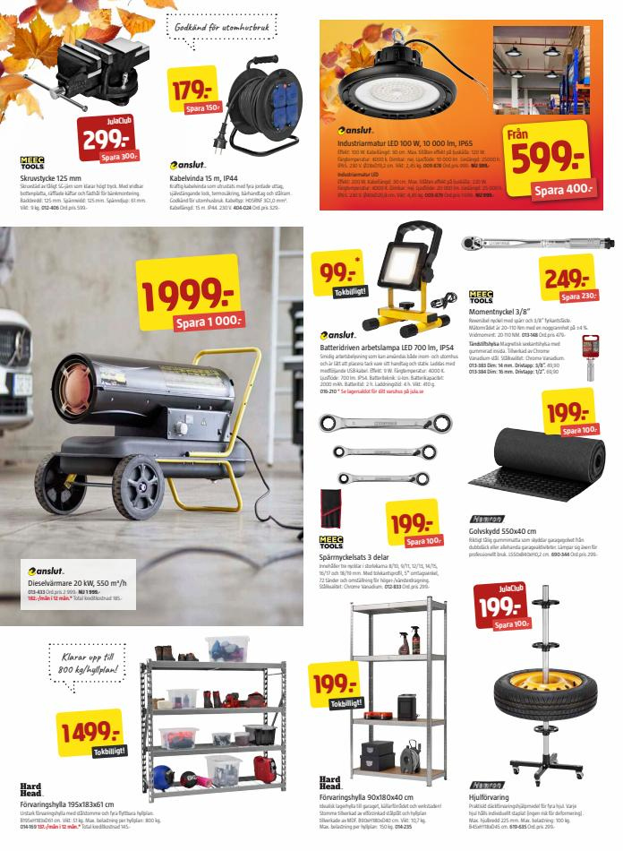 Jula reklamblad - 15/10 2021 - 7/11 2021. Sida 4