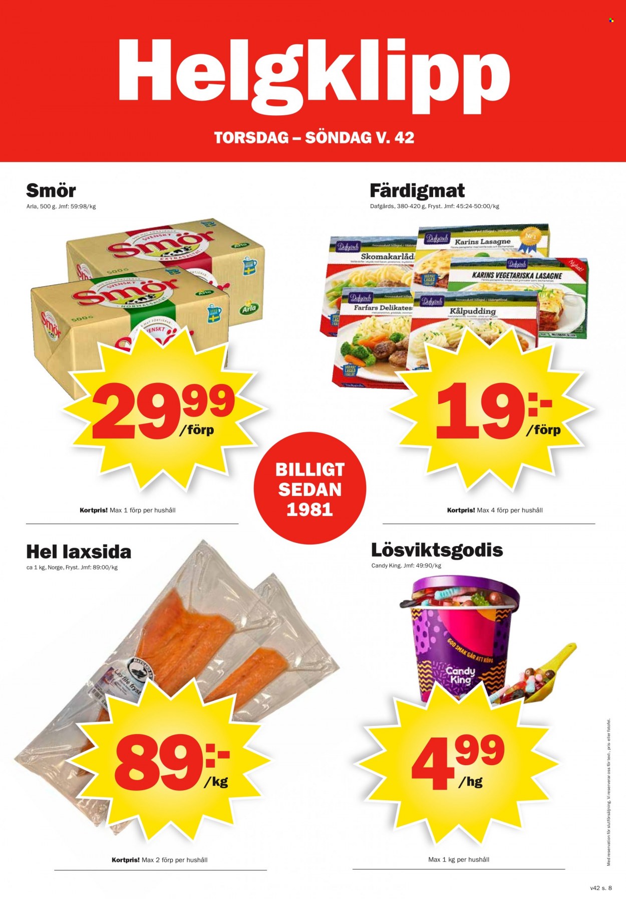 Pekås reklamblad - 18/10 2021 - 24/10 2021. Sida 8