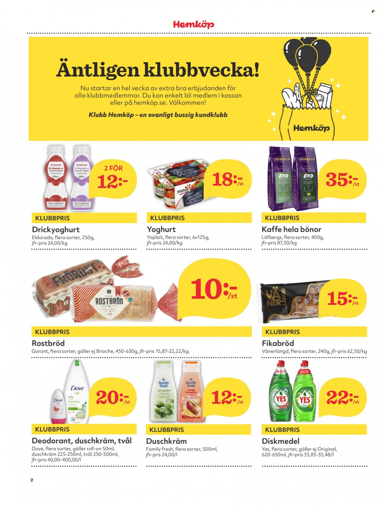 Hemköp reklamblad - 18/10 2021 - 24/10 2021. Sida 2