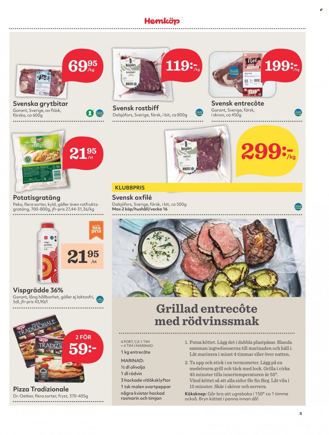 Hemköp reklamblad - 18/10 2021 - 24/10 2021. Sida 5