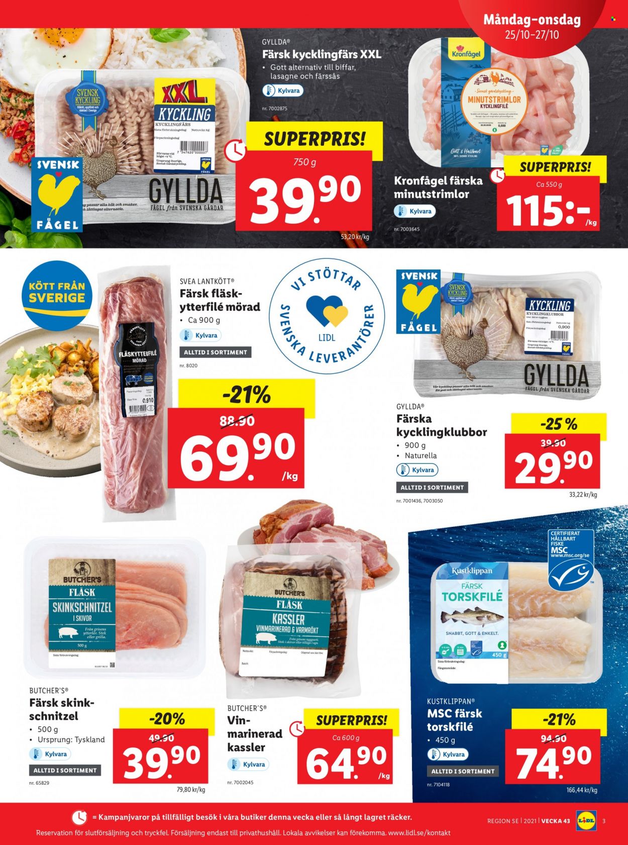 Lidl reklamblad - 25/10 2021 - 31/10 2021. Sida 3