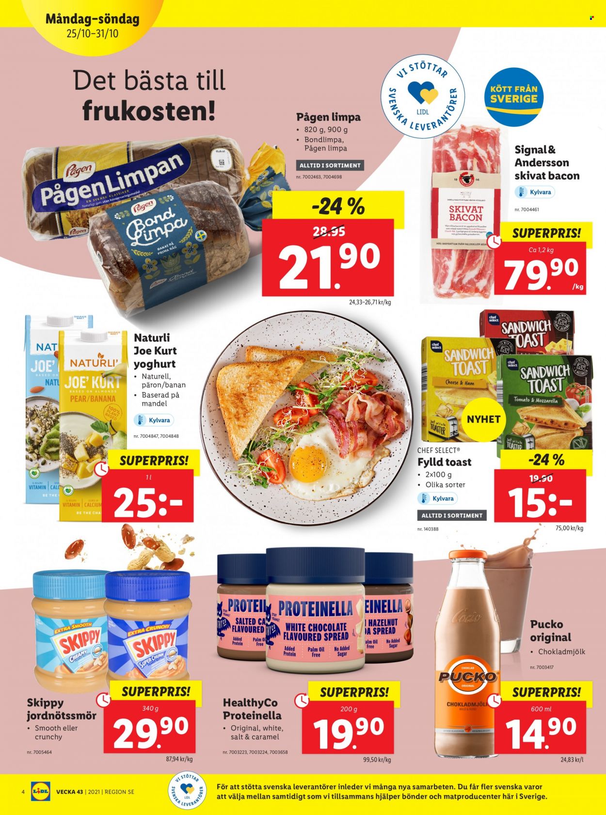 Lidl reklamblad - 25/10 2021 - 31/10 2021. Sida 4