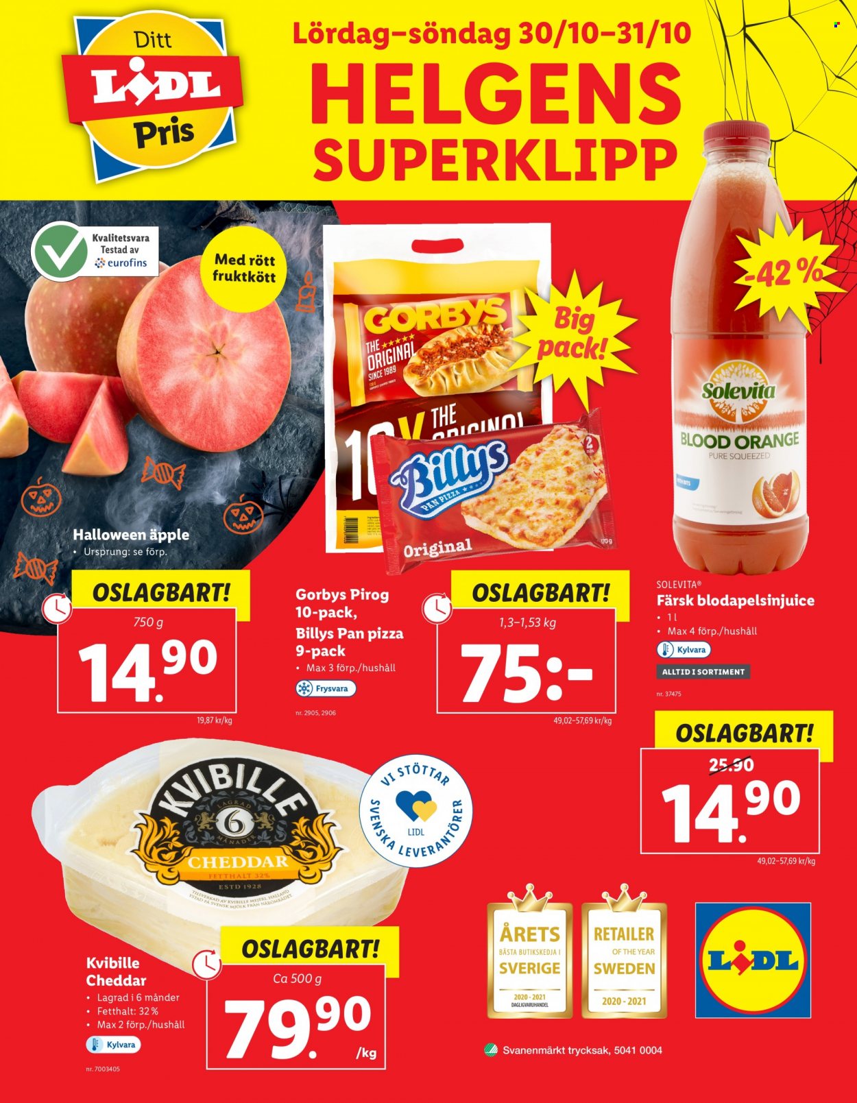 Lidl reklamblad - 25/10 2021 - 31/10 2021. Sida 36