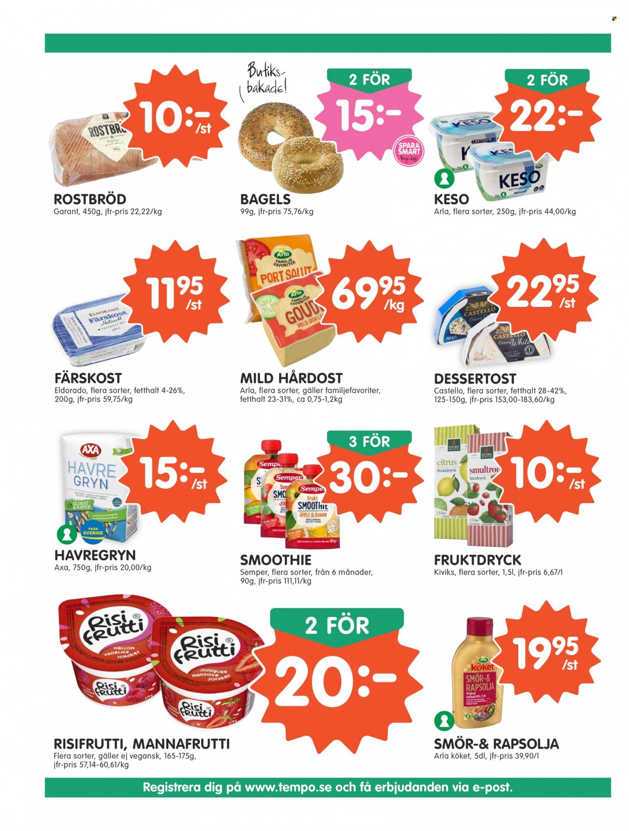 Tempo reklamblad - 18/10 2021 - 24/10 2021. Sida 2