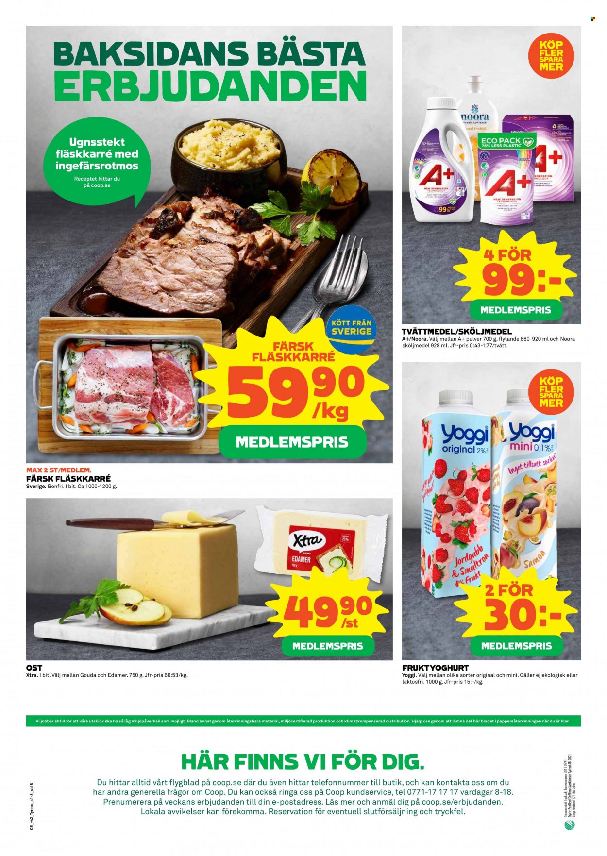 Coop reklamblad - 18/10 2021 - 24/10 2021. Sida 8