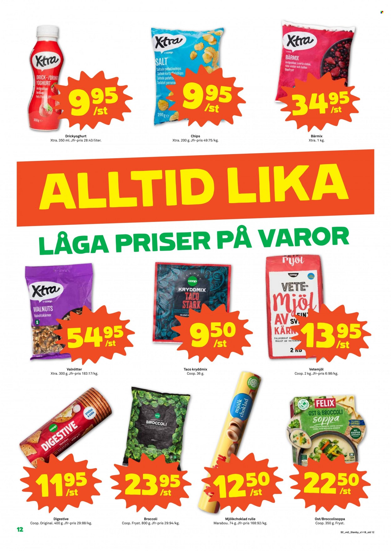 Coop reklamblad - 18/10 2021 - 24/10 2021. Sida 12