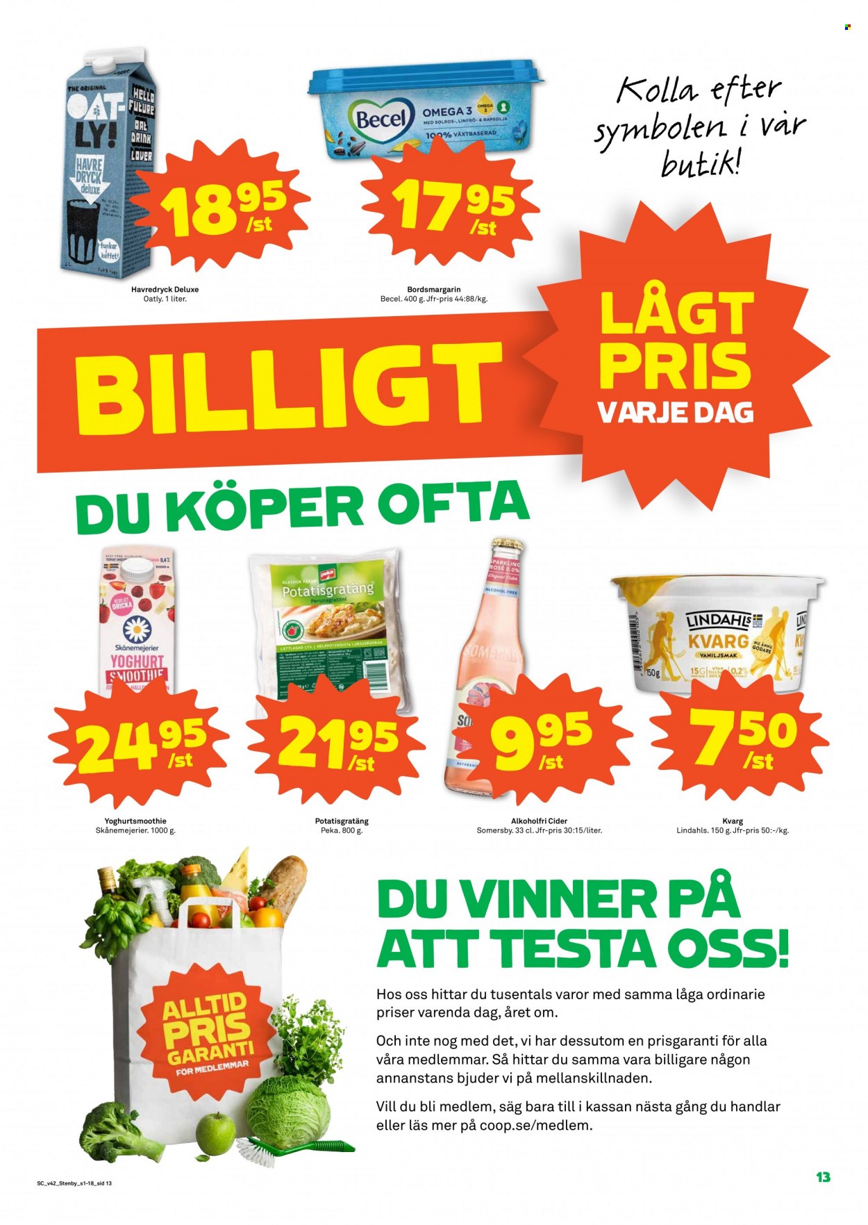 Coop reklamblad - 18/10 2021 - 24/10 2021. Sida 13