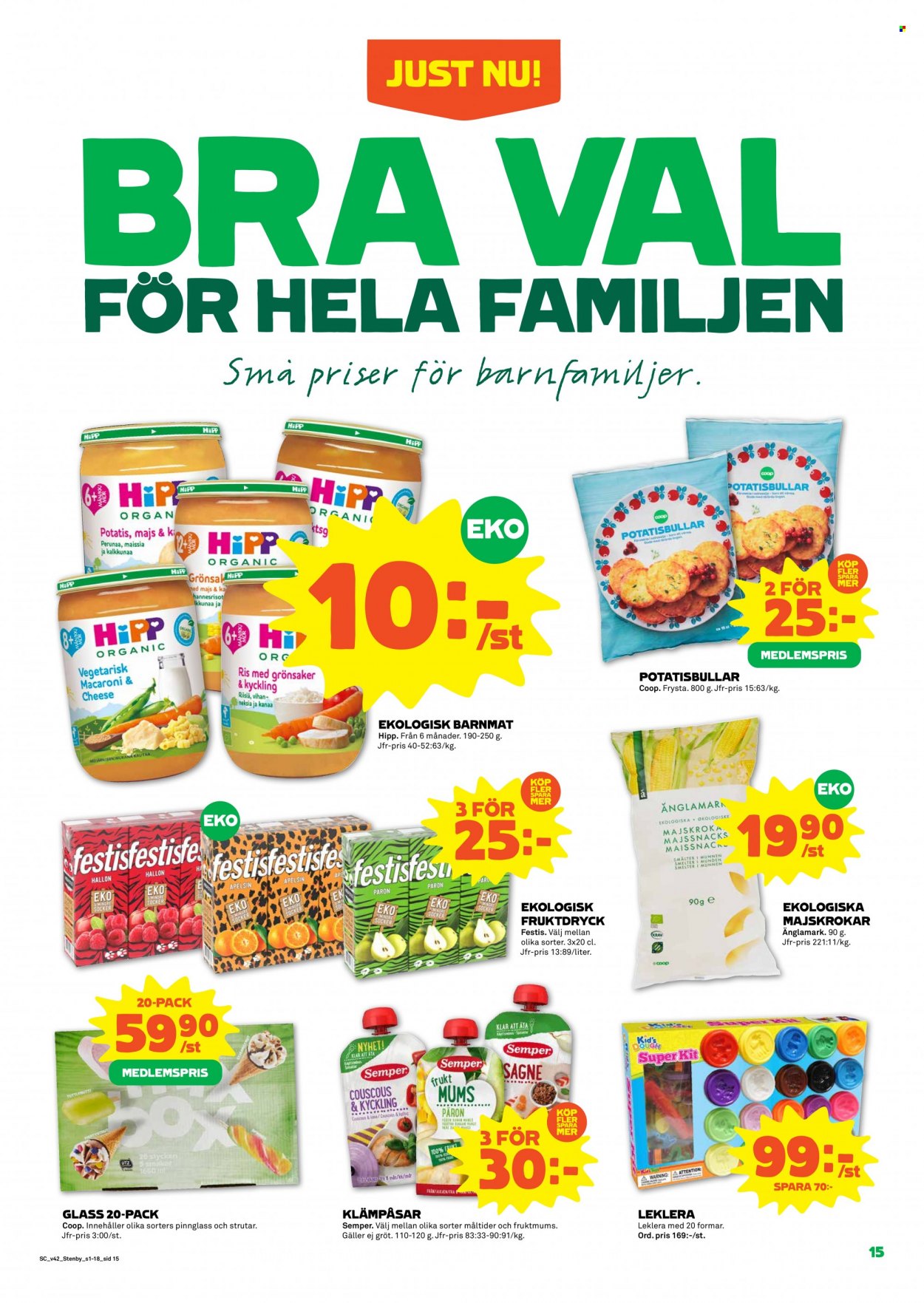 Coop reklamblad - 18/10 2021 - 24/10 2021. Sida 15