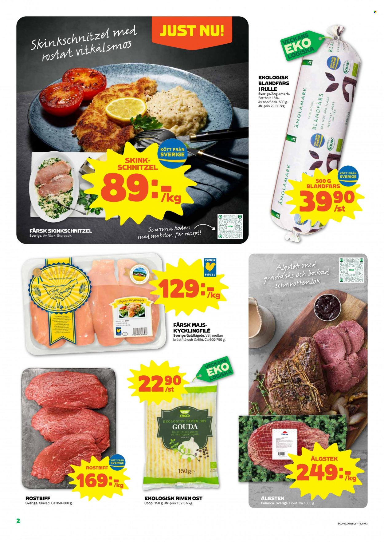 Coop reklamblad - 18/10 2021 - 24/10 2021. Sida 2