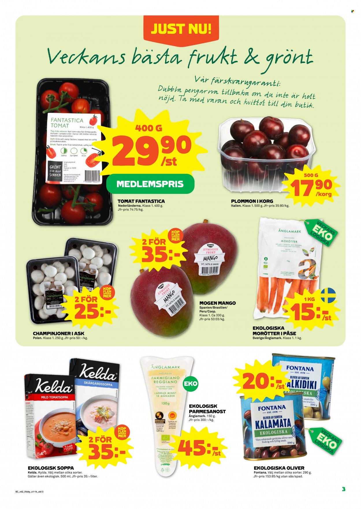 Coop reklamblad - 18/10 2021 - 24/10 2021. Sida 3