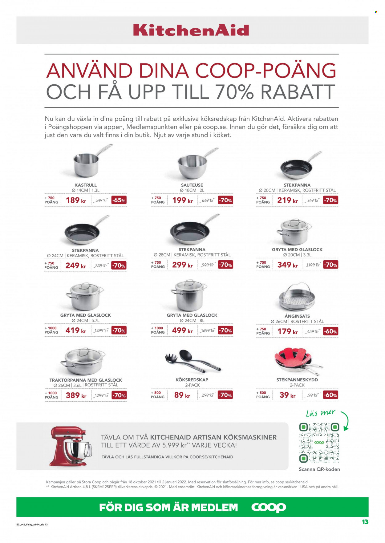 Coop reklamblad - 18/10 2021 - 24/10 2021. Sida 13