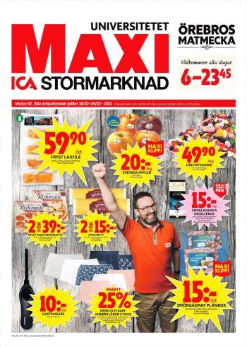 ICA reklamblad - 18/10 2021 - 24/10 2021.