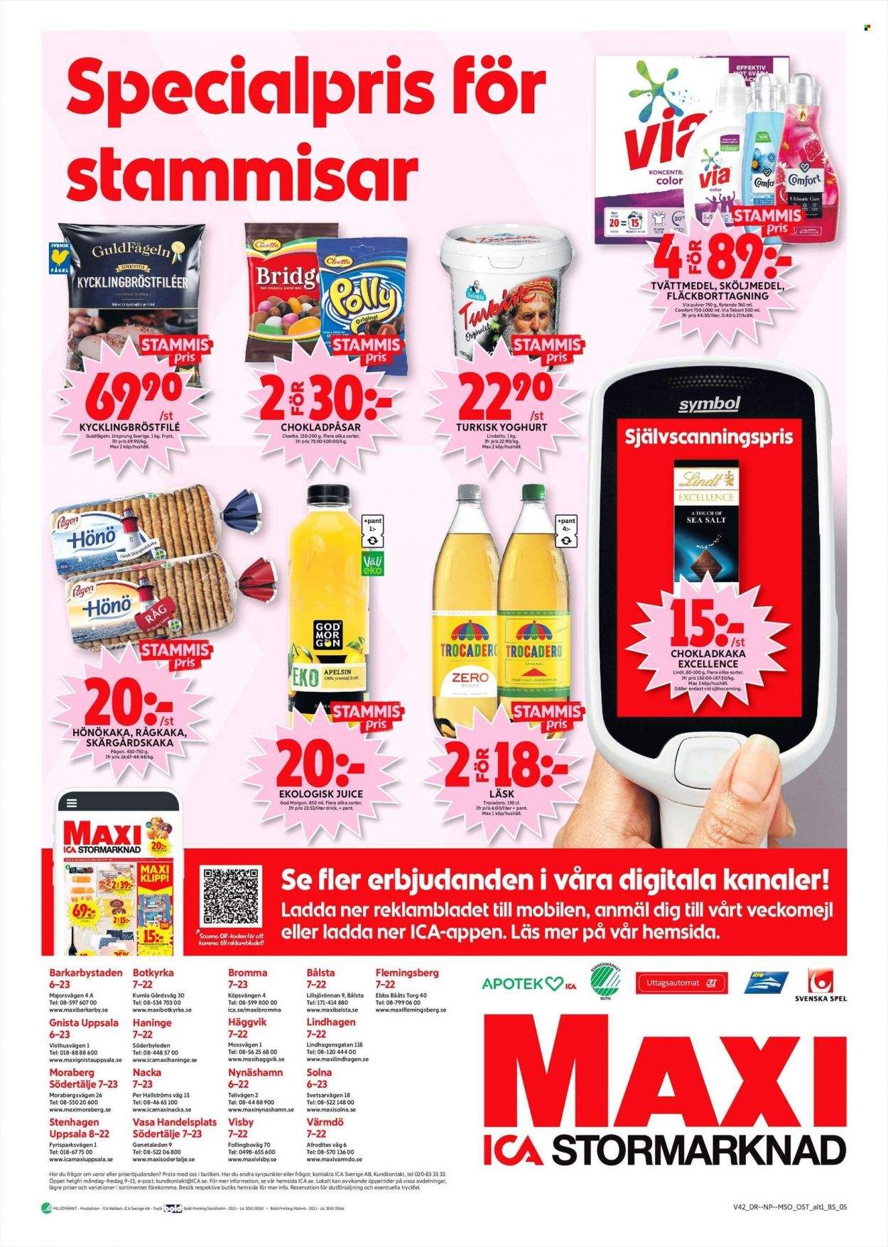 ICA reklamblad - 18/10 2021 - 24/10 2021. Sida 10