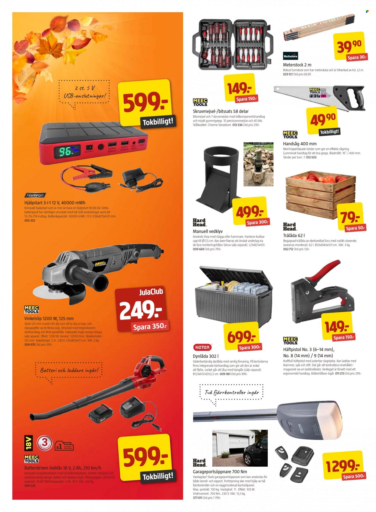 Jula reklamblad - 22/10 2021 - 7/11 2021. Sida 4