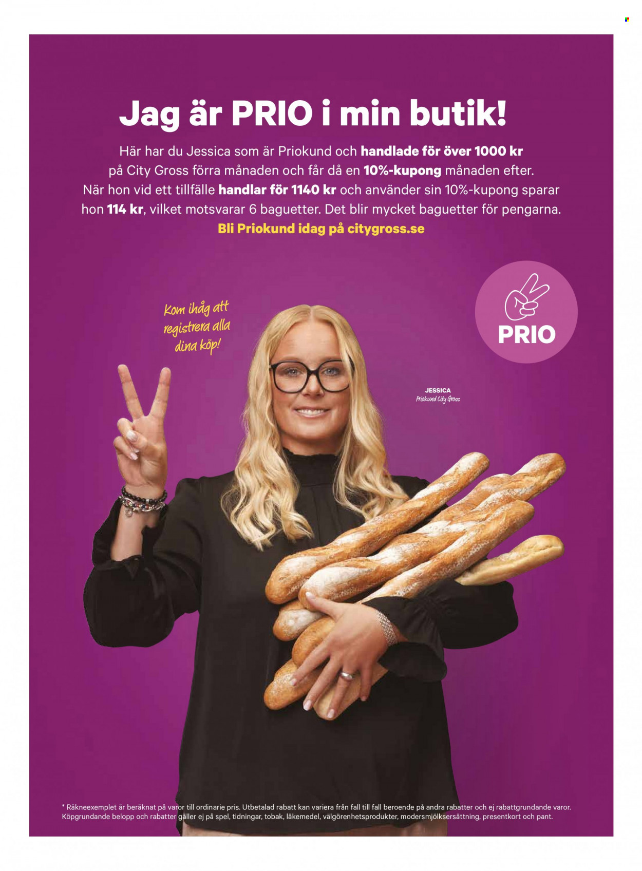 City Gross reklamblad - 25/10 2021 - 31/10 2021. Sida 6