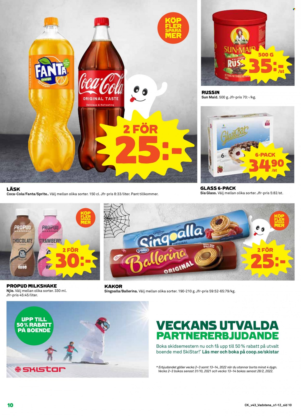 Coop reklamblad - 25/10 2021 - 31/10 2021. Sida 10