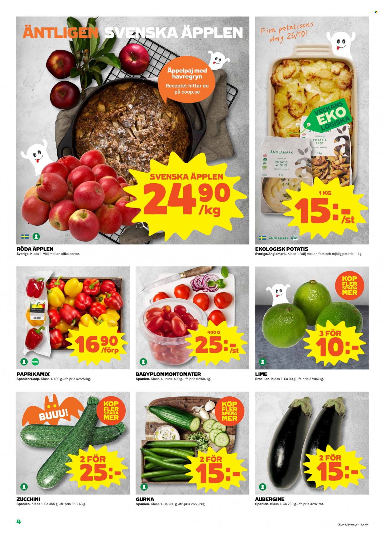 Coop reklamblad - 25/10 2021 - 31/10 2021. Sida 4