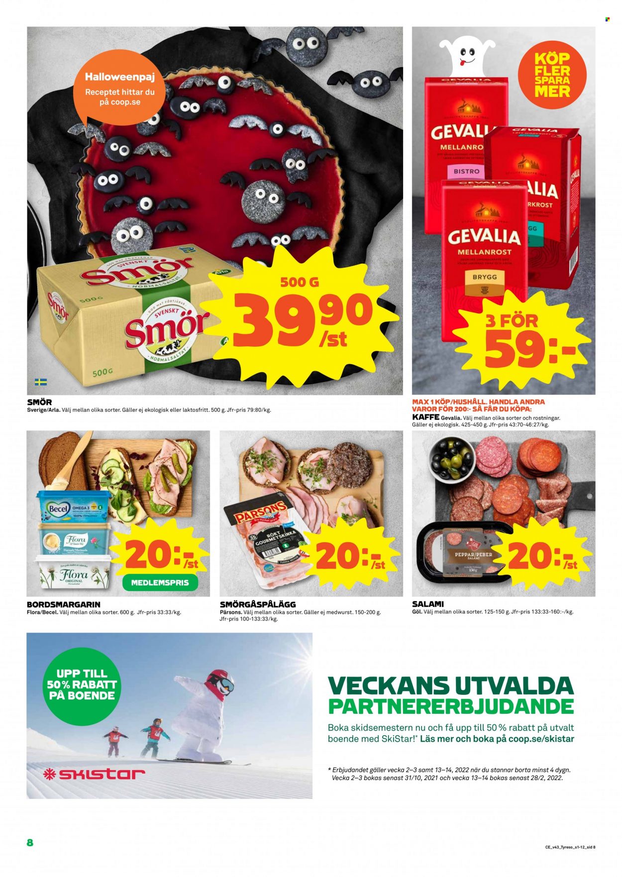 Coop reklamblad - 25/10 2021 - 31/10 2021. Sida 8