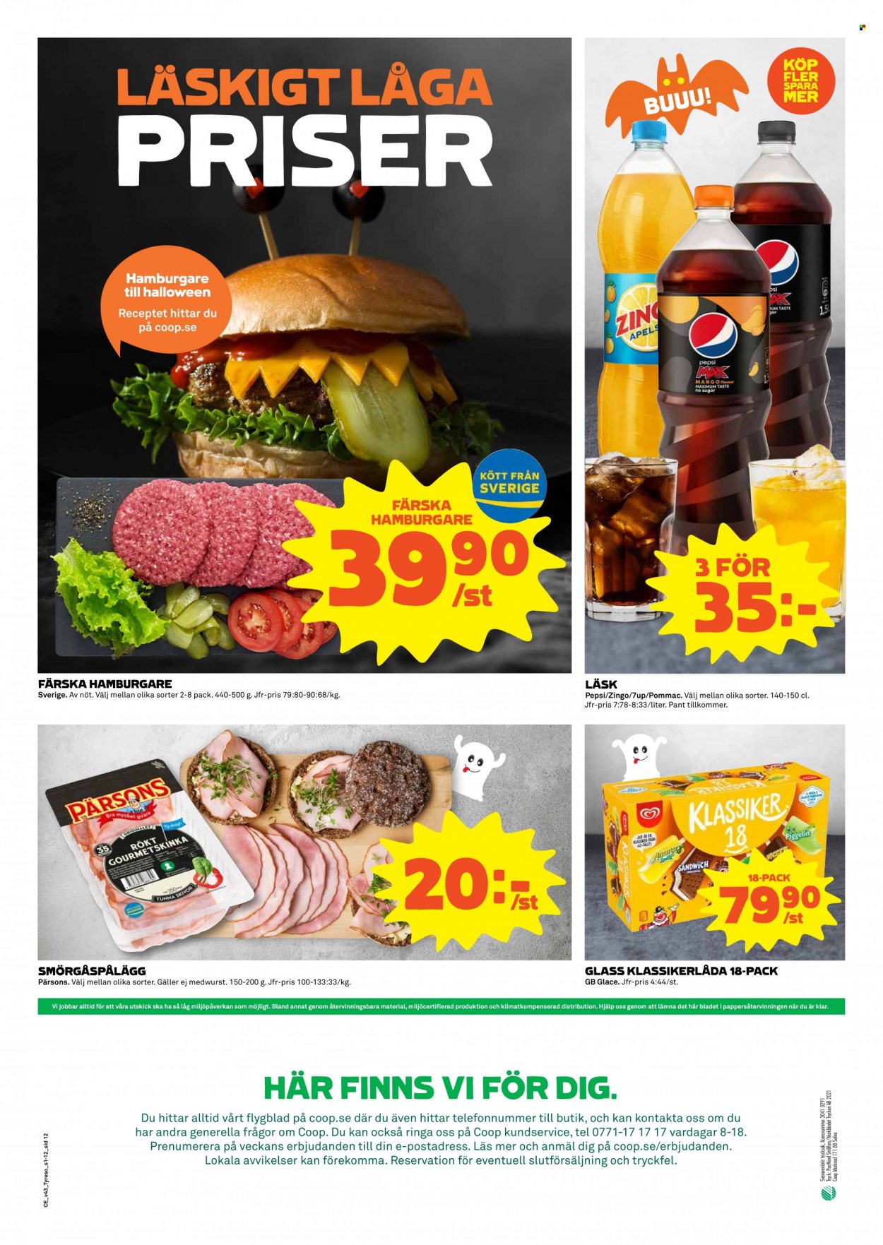 Coop reklamblad - 25/10 2021 - 31/10 2021. Sida 12