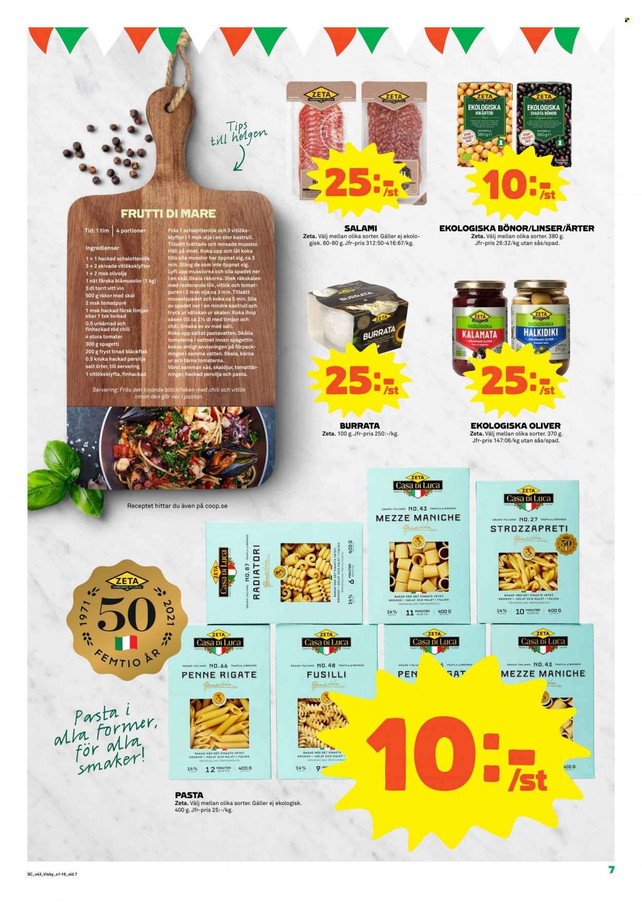 Coop reklamblad - 25/10 2021 - 31/10 2021. Sida 7