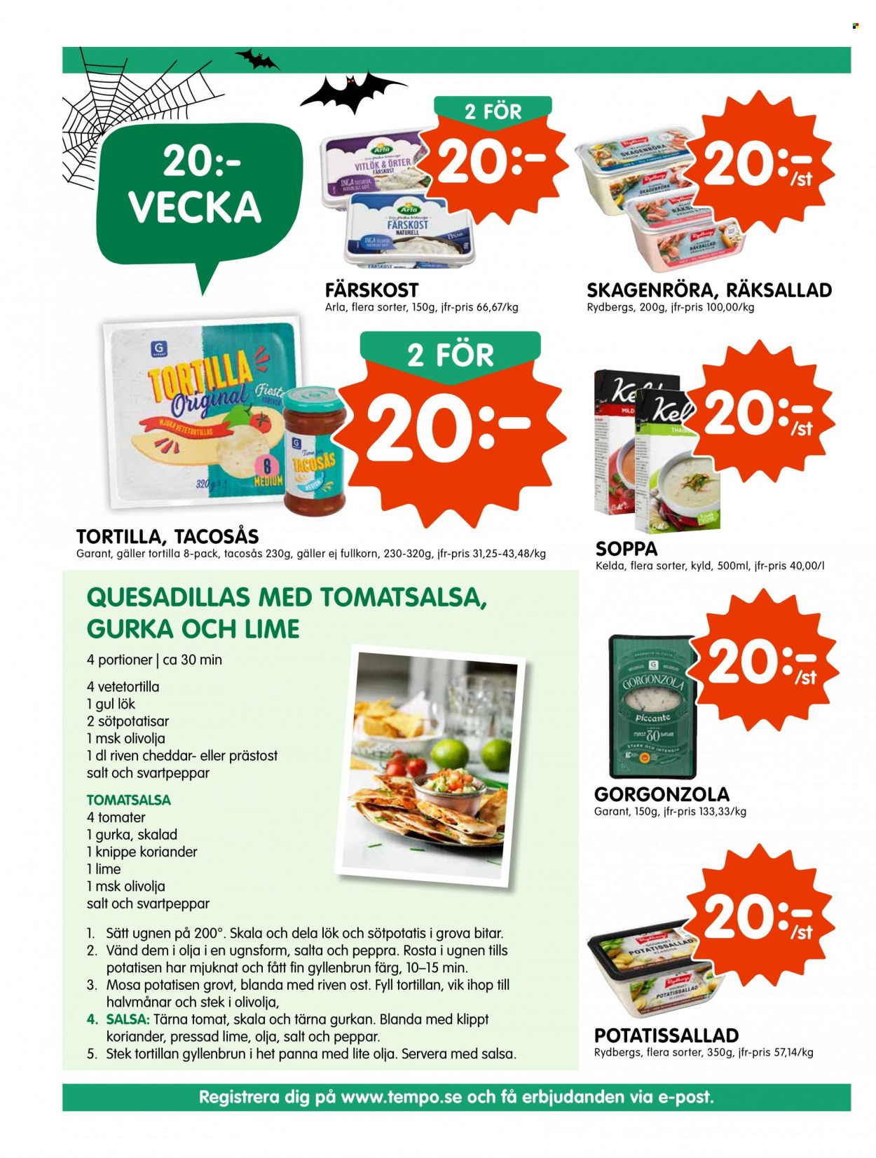 Tempo reklamblad - 25/10 2021 - 31/10 2021. Sida 2